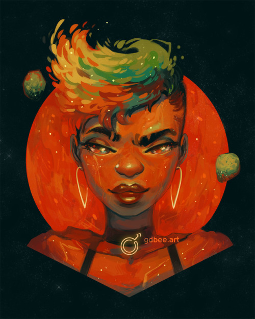 sosuperawesome:Planettes Art PrintsGDBee on Instagram / Tumblr