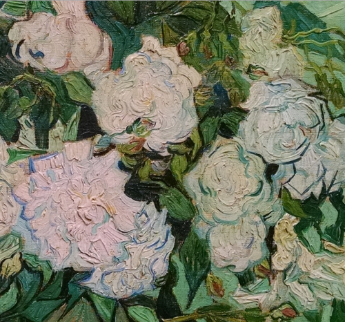 logija: flowers by Vincent van Gogh (details)