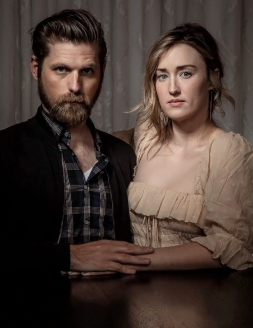 Ashley Johnson and Brian Foster photographed by Robyn Von Swank