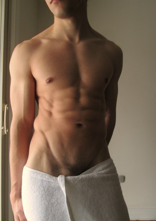 texasfratboy:love a boy in a towel and nothin’ else - and this boy is perfect no matter what side you look at!