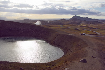 Myvatn, Viti Crater and Lake, Iceland