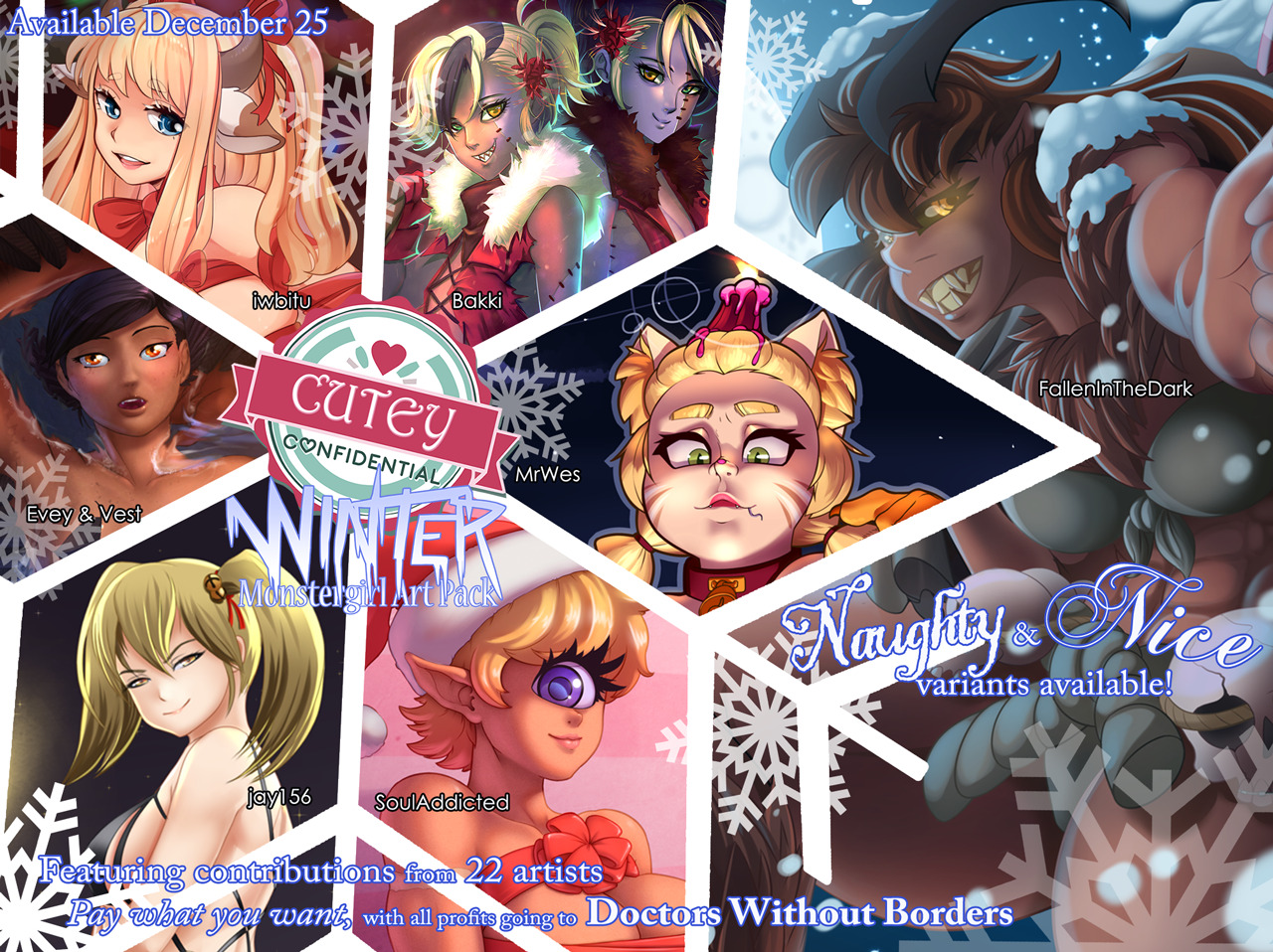 cutey-confidential: Happy Holidays from all of us here at Cutey Confidential! As