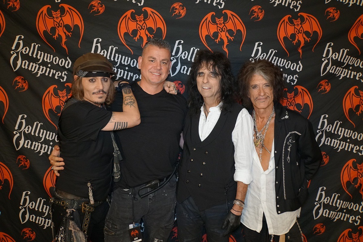 TBT Funny Hollywood Vampires Meet & Greet with... ONLYJOHNNYDEPP II ☠️