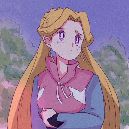 ecori2:90s anime style Romelle <3protect her