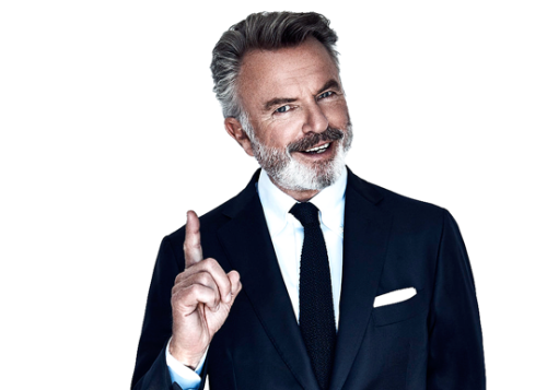 fyproprietor:Sam Neill photographed by Damian Bennett