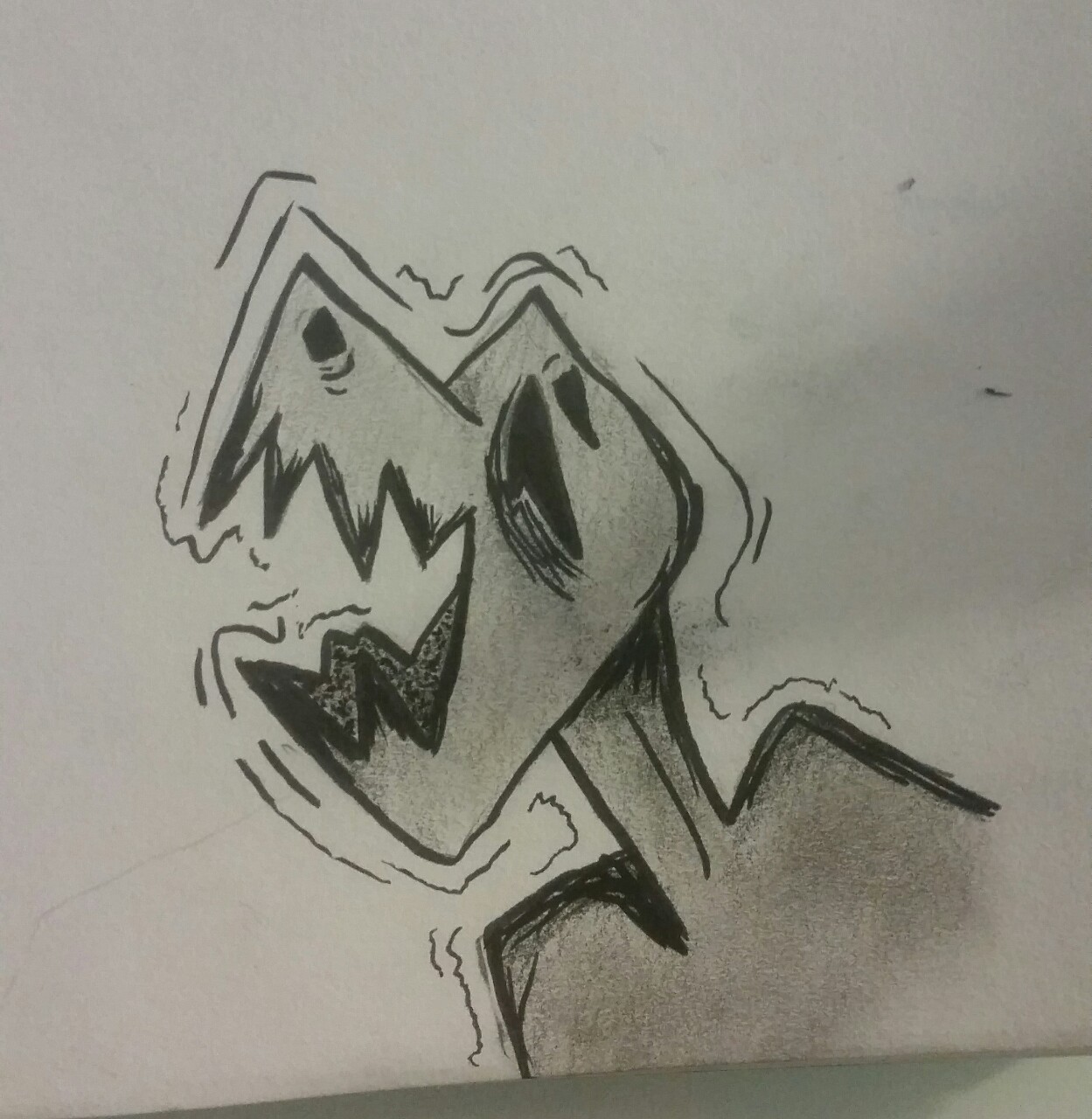 geneticallyalien:  my creepy lil doood♡ 
