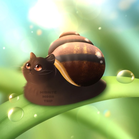 Milky Crystal Way — Sad cat dance, but it's a cutie Tsu snail