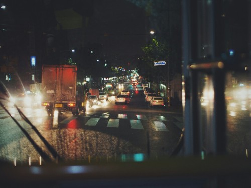 inhwa-kim:On a town shuttle bus.