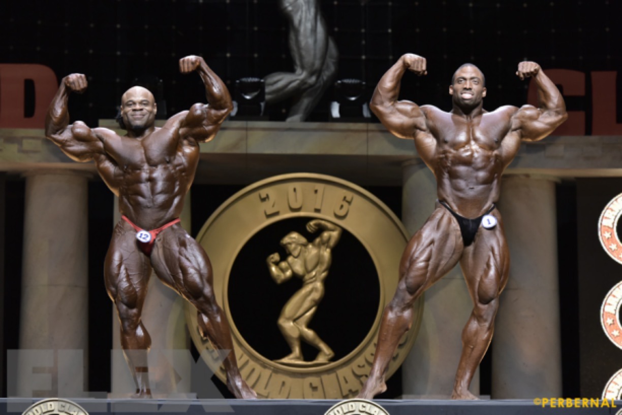 Kai Greene &amp; Cedric McMillian - 1st &amp; 2nd respectively at Arnold