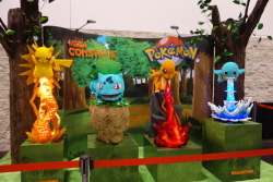 pokescans: Display at the 2017 Pokémon World
