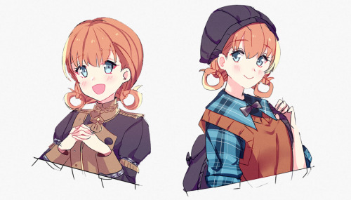 I Drew This To Study How To Draw My Blue Lions ; V; 1st Version Is Academy Version And 2nd Draw Is The