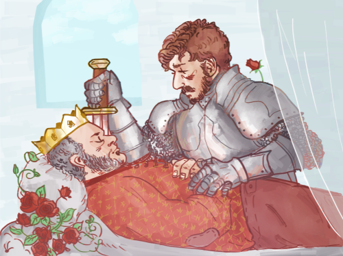 thegoodthebadandtheart:heather/tozer &amp; ‘fairytale au’ for @theterrorbingo