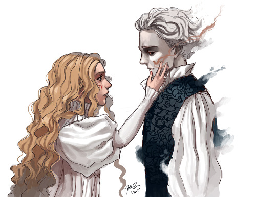 thegreatpeanut:Saw Crimson Peak a while ago but never got the chance to draw what I wanted to draw u