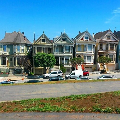 #nofilter #sanfrancisco #paintedladies #street #sf #sfbayarea #bayarea #california #cali #norcal(at 