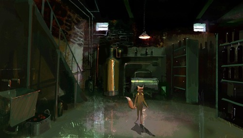 cussyeah-wesanderson:     The fantastic mr. Fox concept art by Chris Appelhans  