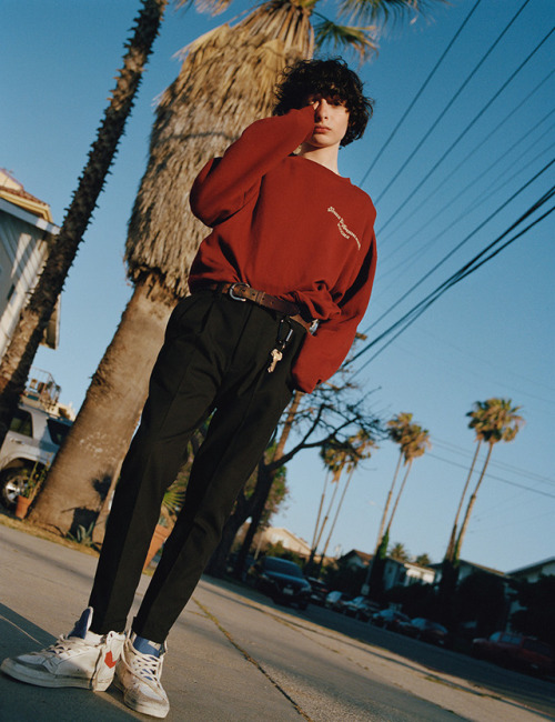 netflix: the it boy, finn wolfhard via i-d magazine [x]