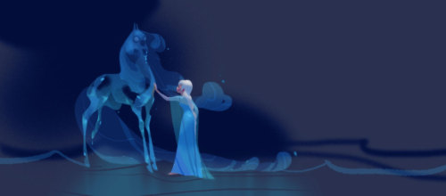 Visual development for Frozen 2 by Annette Marnat