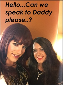 Admireroftrannyfaggots:  They Miss Their Daddy And They Feel Very Randy…They Are