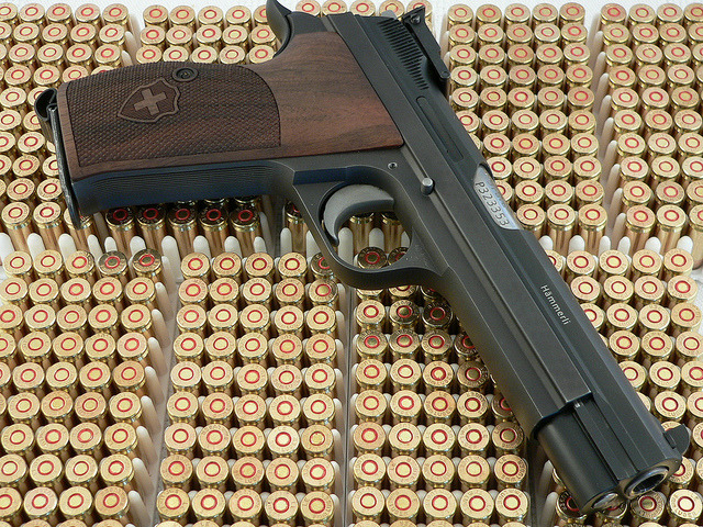 cerebralzero:  militaryandweapons:  SIG P210-6 by c.swimm on Flickr.  110% pure sex