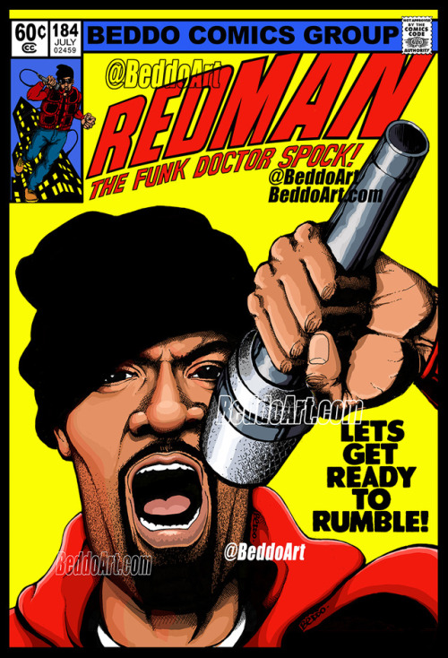 REDMAN - The Funk Doctor Spock!! by BEDDO . One of the all-time most illest emcees… period! M