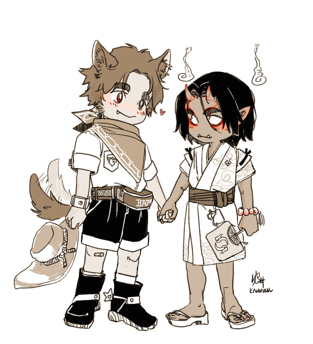 Buddy system! Don't go through the teleporter without one another.  (Genji is too young to go on his own so Sojiro-oyabun keeps him entertained)