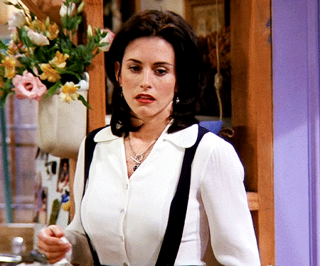 Courteney Cox as Monica Geller in Friends (1994-2004)