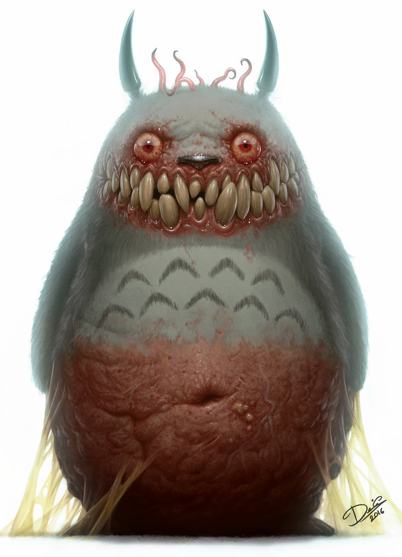 johnny-dynamo:  Totoro by Disse86 