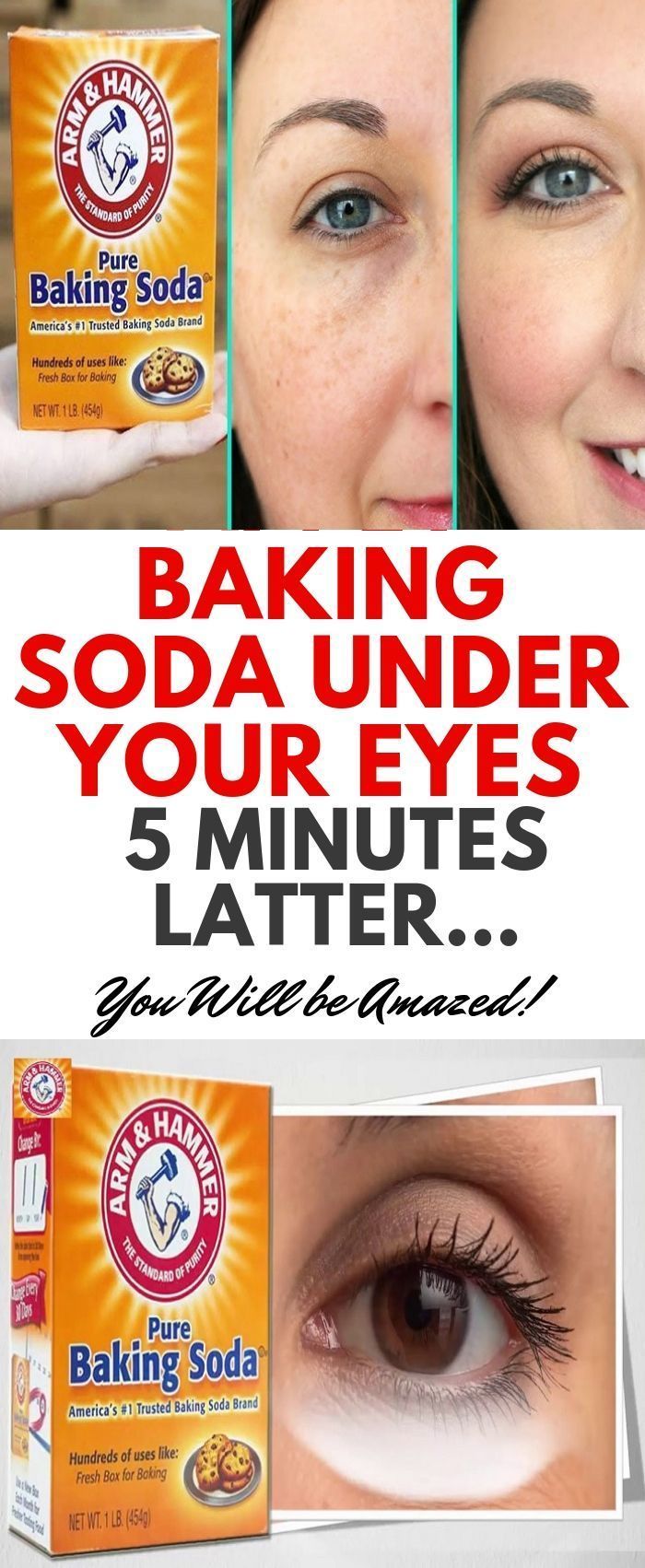 Baking Soda Under Tongue For Men Apply Baking Soda Under Your Eyes…5 Minutes Latter…You Will — Apply