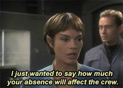 zedille:  Star Trek Enterprise // S3E10: Similitude  I just thought I should tell you this, whi
