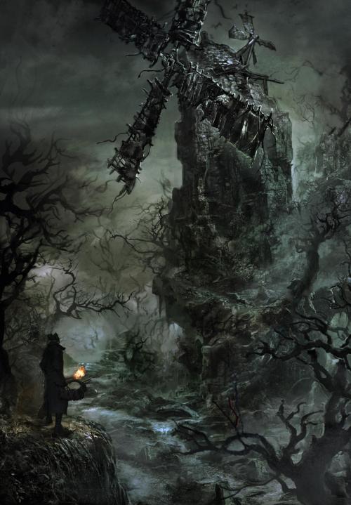 djaygee:  Bloodborne concept art 