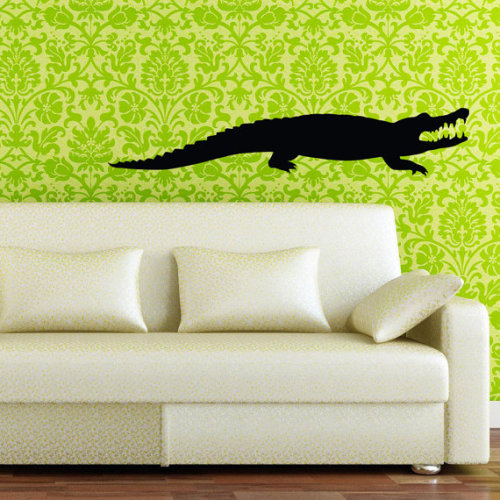 allkinshop: alligatorkin for anon  black/green cuff bracelet -  $25.00 wall decal -  