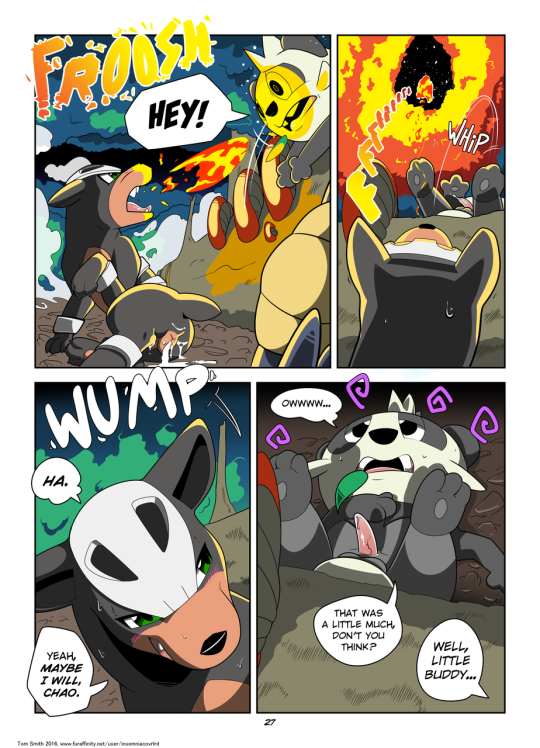  [Comic] Playing With Fire: pt II - All Pages (text post) 