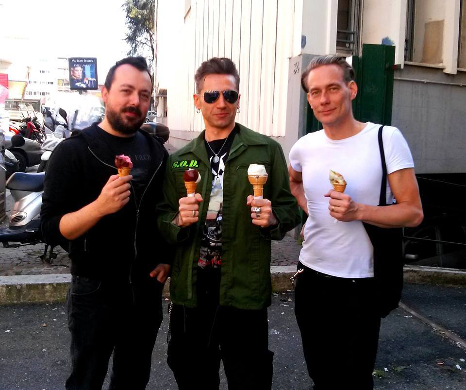 Simone Salvatori, Eskil Simonsson and ice cream. Huh, what a combination!..