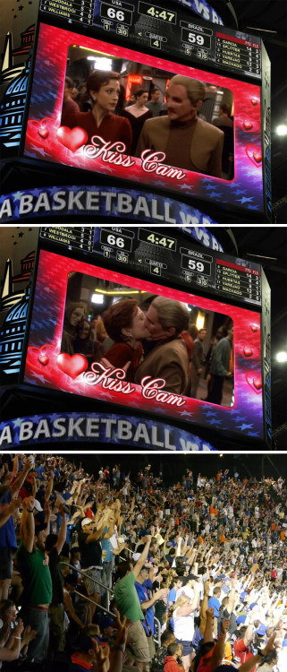 kiss cam