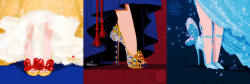 almighty-kai:  mickeyandcompany:  Disney-Inspired Designer Shoes, by Griz and Norm Lemay  HIGH HEELS CAN SERIOUSLY DAMAGE YOUR ANKLES, FEET AND TOES!! 