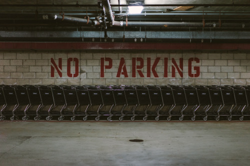 no parking.