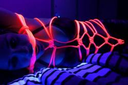 anonnymous-fan:  Glow in the dark ropes -