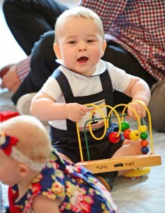 Aww! Prince George had his first playdate! Find out all the details on All About Babies.