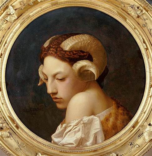 radstudies:Jean-Léon Gérôme (French, 1824-1904)The Bacchante 