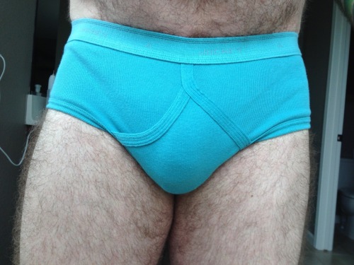 seriousunderwearcollectors: ALL TURQUOISE JOCKEY Y-FRONT BRIEF