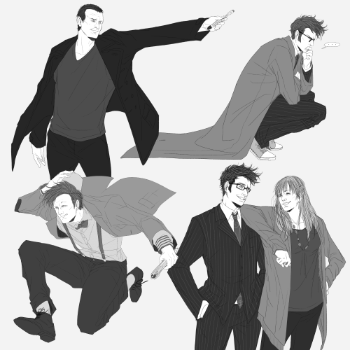 Another compilation of some Doctor Who drawings!