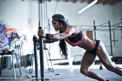crossfitters:  Ashley Horner. Photo by Natalie