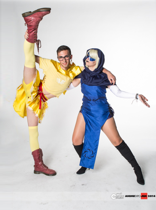 burlesquejake:
“ Jake English: me
Roxy Lalonde: productofanothertime
Photographer: Anime Expo Cosplay Photographers
”