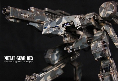 gunjap:  Old but Gold!!! [Kotobukiya] Metal Gear REX Electromagnetic Gun Type Custom!