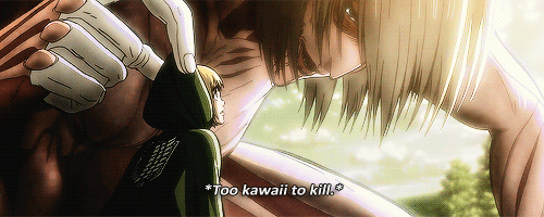 snkgifs:  ↳ The 104th Armin Protection Squad 