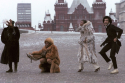thesovietbroadcast: (West) German vocal group Boney M. on Red Square, 1978 ☭
