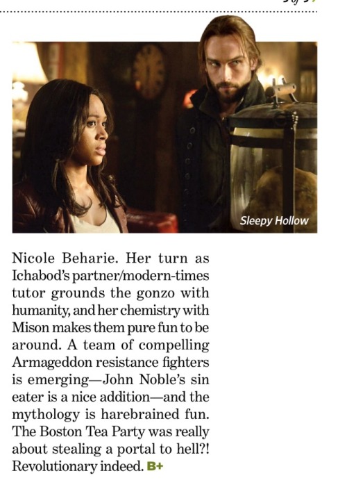 bookishbeauty13: Entertainment Weekly gives our girl Nicole the recognition and credit she deserves!