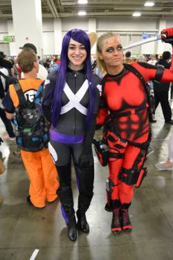 whybecosplay:   Psylocke and accurately-scarred