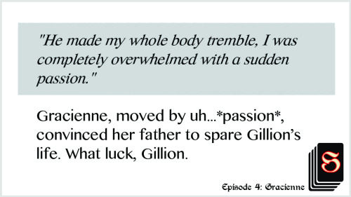 This is #HistoricalSerial Episode 4: GracienneOne (historical) story told week by week. Told by me, 