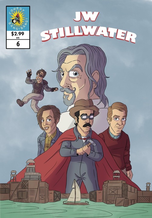 It’s time for another exciting issue of J.W. Stillwater, Vigilante crimefighter, based on the Comedy